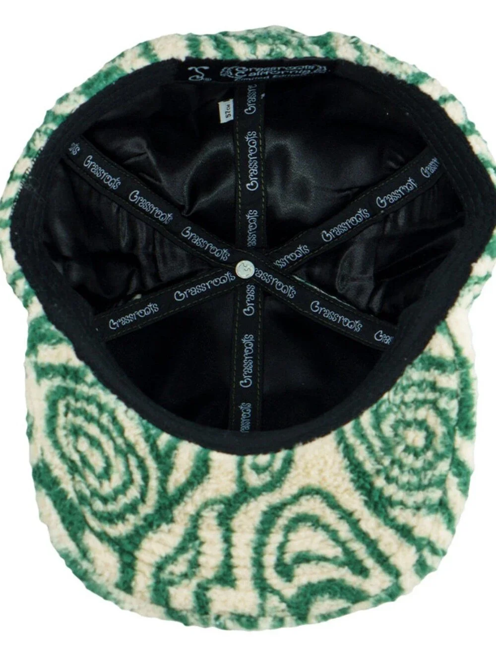 Removable Bear Green Fur Grassroots Hat